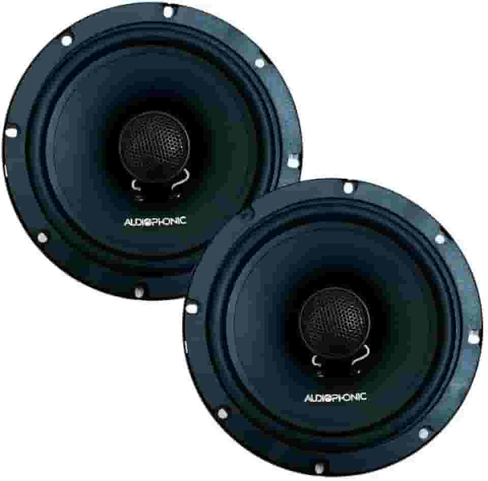 Kit Alto Falantes 6,5" Pol Cone de Celulose 110W RMS 85hz a 20khz 4 Ohms Audiophonic - CN 650