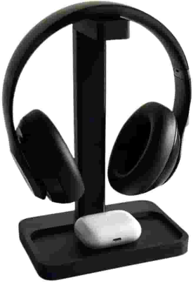 Suporte para headset e Fone De Ouvido Gamer. (Preto)