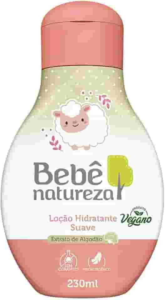 Bebê Natureza Loção Hidratante Suave Extrato de Algodão 230ml