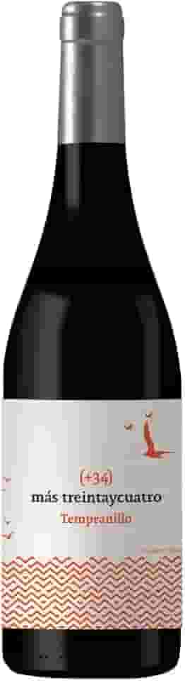 Vinho Tinto Espanhol Más 34 Tempranillo 750ml