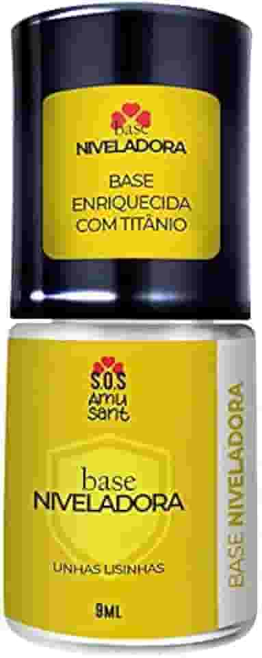 Base Niveladora Endurecedora Enriquecida com Titânio - SOS Amusant Hospital das Unhas