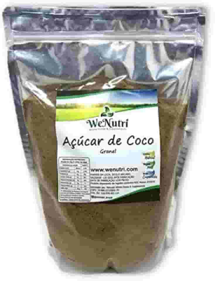 Açúcar de Coco Natural 100% Puro 1kg Wenutri
