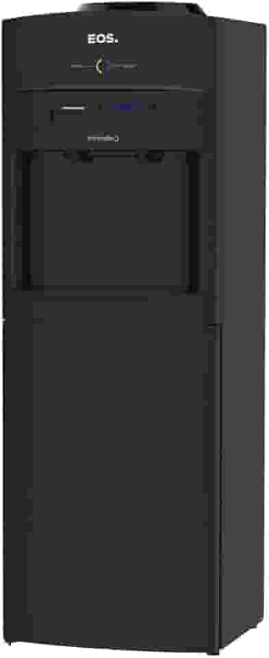 Bebedouro de Coluna para Garrafão Compacto Eos Mineralle Compressor Preto Ebc05pc 110v