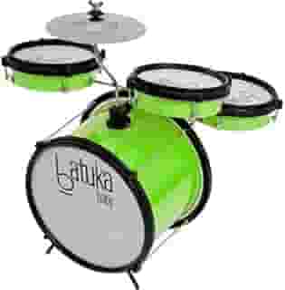 Bateria Baby Verde Citrico - Bumbo 10', Tom E Caixa 06' Corpo De Abs