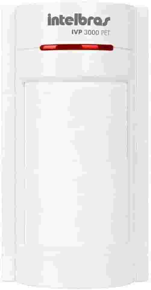 Sensor Infravermelho PET Duplo PIR C/ Fio IVP 3000 - Intelbras