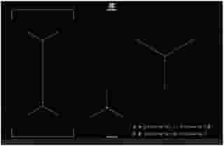 Cooktop de Indução IE80P 4 zonas e Painel Touch Preto 220V