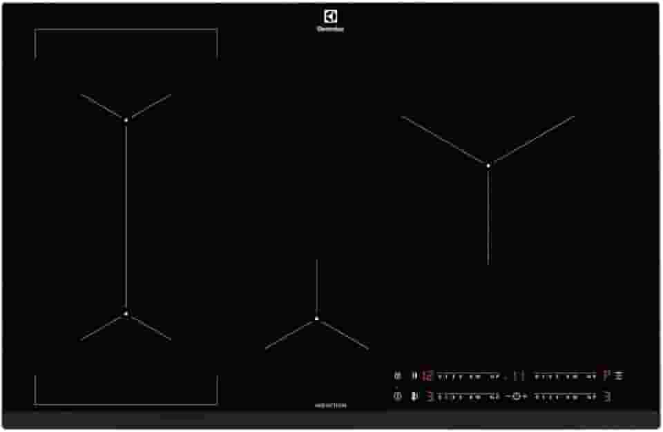 Cooktop de Indução IE80P 4 zonas e Painel Touch Preto 220V