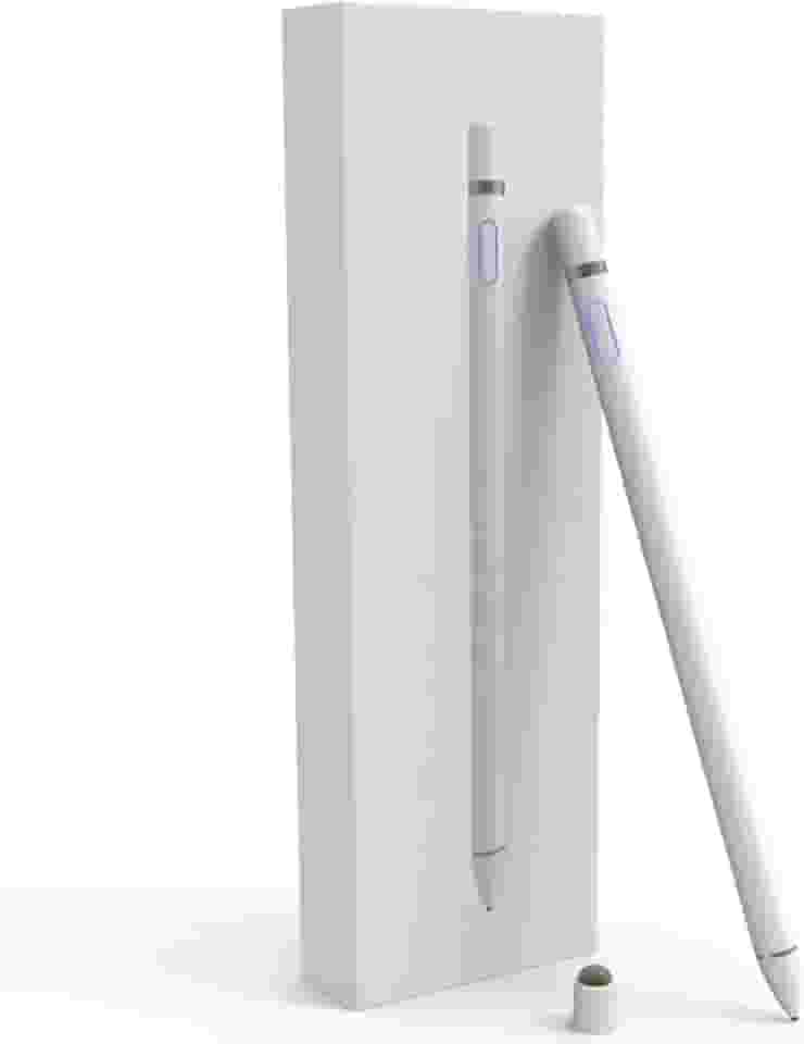 Caneta Stylus compatível com iPad, caneta stylus compatível com iPad 2/3/4/5/6/7/8/9 Geração Pro 9.7/10.5/11/12.9 Air 1/2/3/4/5 Mini 1/2/3/4/5/6 Desenho Alternativo Smart Stylist para telas sensíveis ao toque