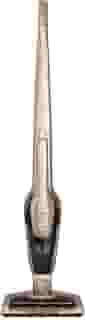 Aspirador de Pó vertical bateria ergorapido 2 em 1 Electrolux 45 min Luz LED pedal limpeza facil escova rotativa bocal extra pelos animais luz frontal LED capacidade 460Ml ERG26 Bivolt Dourado