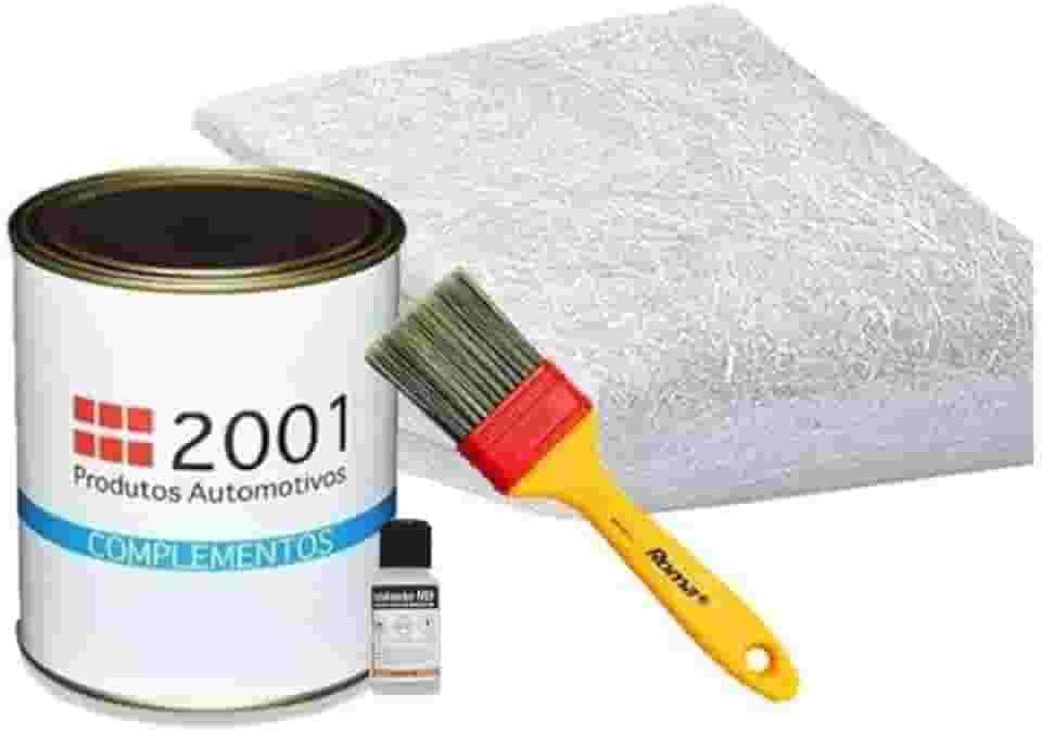 Kit Manta Resina Reparo Piscina E Caixa Dagua Fibra De Vidro