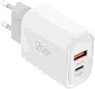 Carregador de Parede Ultra Rápido com 1 Saída USB-C Power Delivery 20W + 1 Saída USB-A 18W I2GO - i2GO PRO, Branco