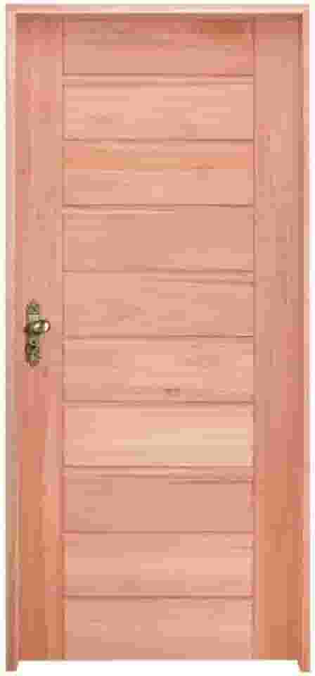 Porta PE 30 210cm x 80cm Madeira Natural Esel Natural