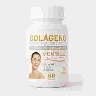 Colágeno Hidrolisado Verisol Premium Original com Vitamina C e Zinco 60 Cápsulas