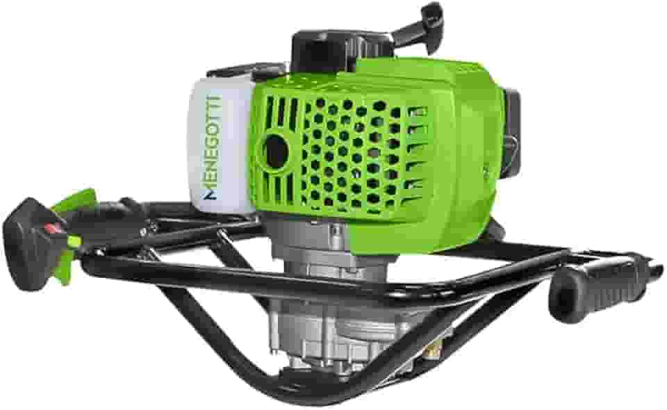 Perfurador De Solo Combustão Mps-52 V2 Com Motor 2t Gasolina Menegotti