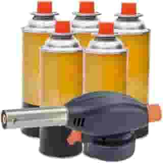 Maçarico Portátil Culinário Gourmet, Automático, Profissional +5