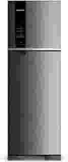 Geladeira Brastemp Frost Free Duplex 400 litros cor Inox com Freeze Control - BRM54JK 110V