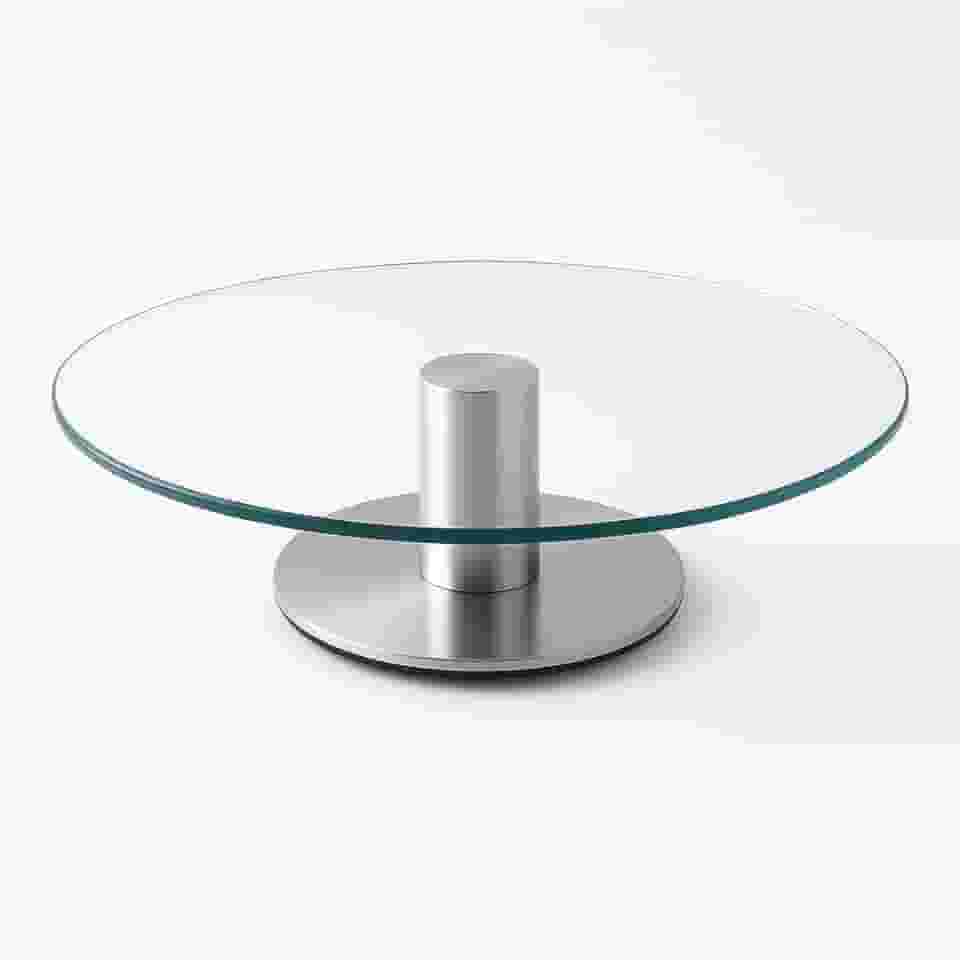 Bailarina Giratória Profissional Com Suporte Pé Para Bolo e Torta de Vidro Plataforma 32cm 360º Casa Buritis