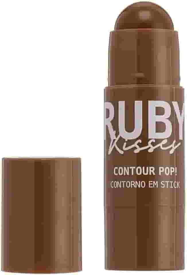 Ruby Kisses, Ruby Kisses Contorno em Stick Contour Pop 5g Cor: Mocha Pop
