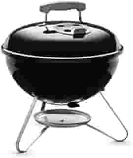 Smokey Joe Silver Churrasqueira Carvão Weber Preto 44 X 37 X 37 Cm