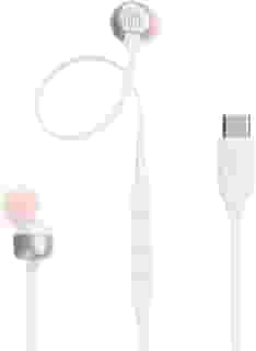 JBL, Fone de Ouvido Com Fio, In-ear, Tune 310 C, USB-C, Microfone Integrado - Branco