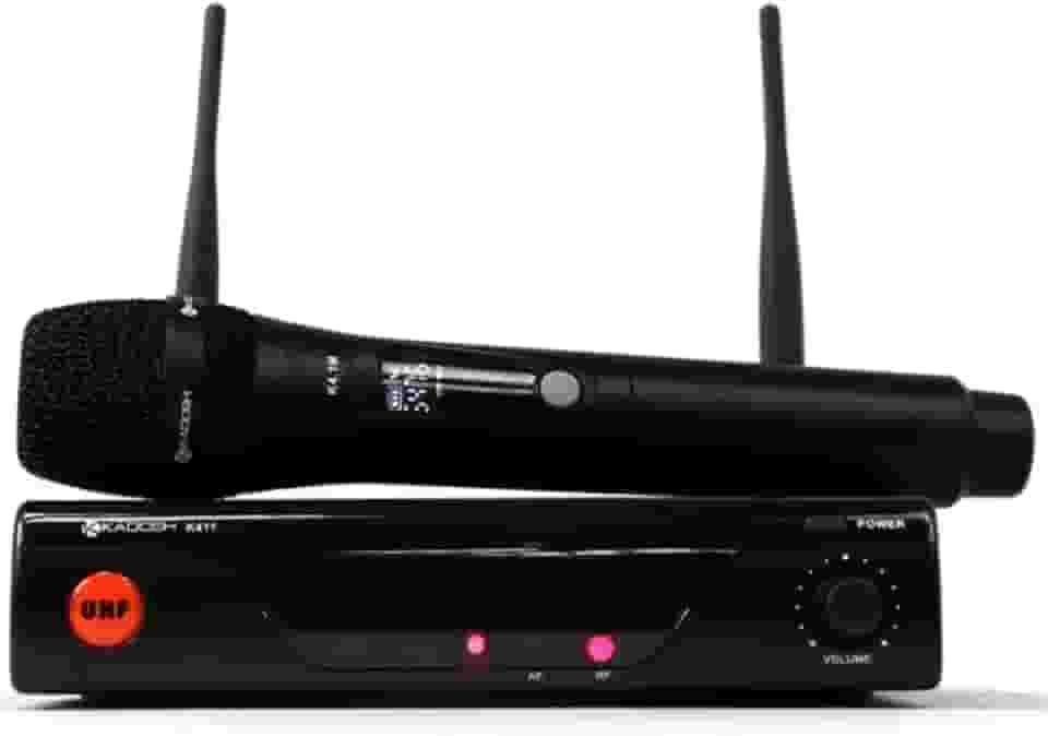 Microfone sem Fio Kadosh K411M C/Bateria Recarregável