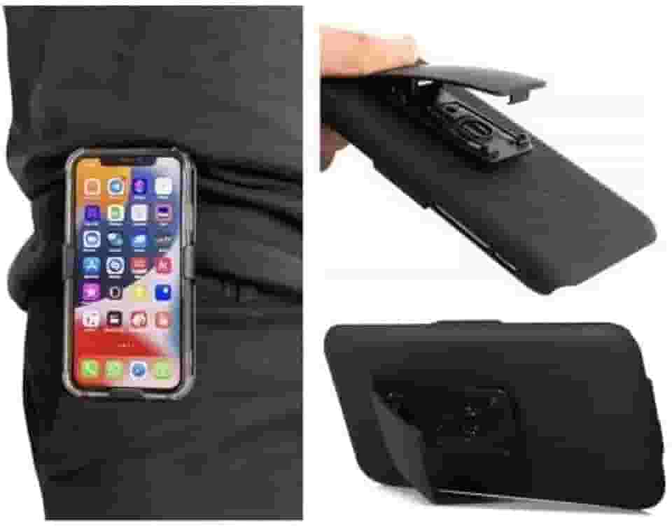 Capinha, suporte com clip para celular (6.5)
