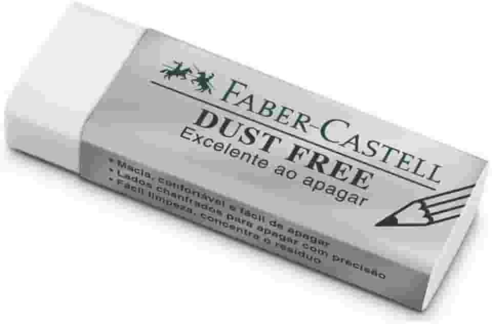 Borracha Dust Free Pequena Branca - Faber Castell