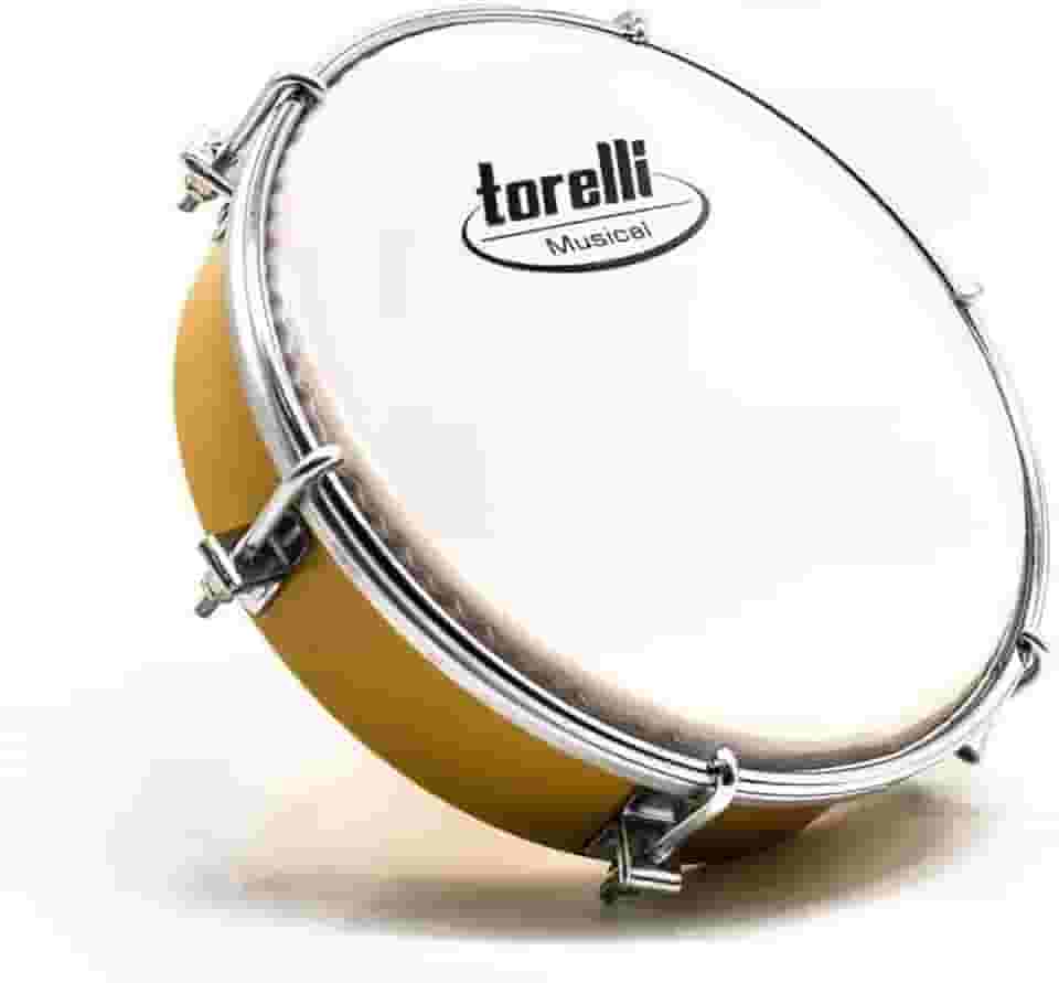 TAMBORIM INJETADO NATURAL PELE LEITOSA