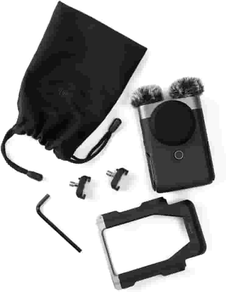 Canon Câmera Vlog PowerShot V10 para criadores de conteúdo, lente grande angular de 19 mm, sensor CMOS de 1 polegada, vídeo 4K, rastreamento facial, microfone embutido, estabilização de imagem,