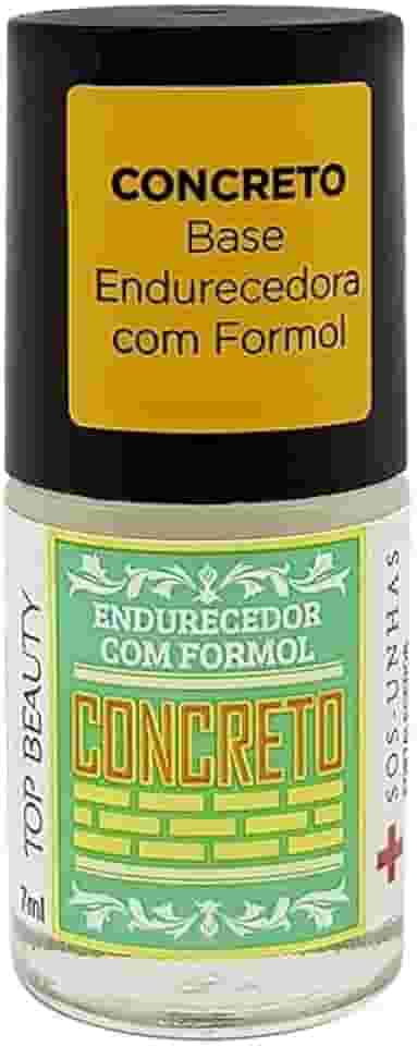 Esmalte Tratamento Top Beauty 7ml SOS Unhas - Concreto, Top Beauty