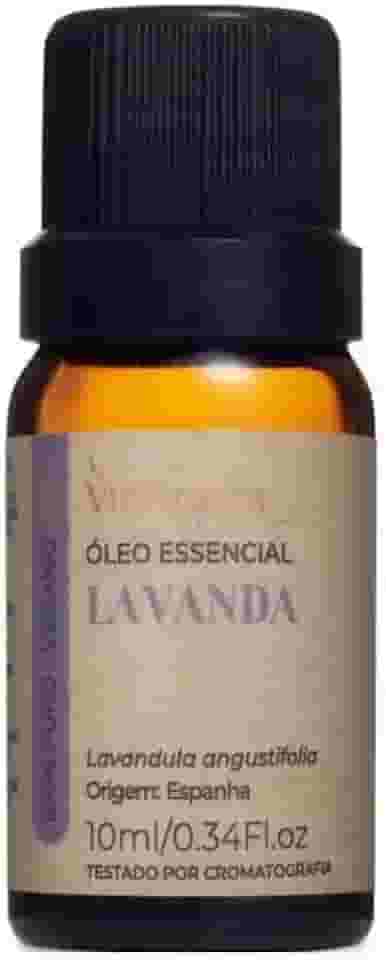 Via Aroma Óleo Essencial Para Aromatizador Natural Massagem 10Ml Lavanda