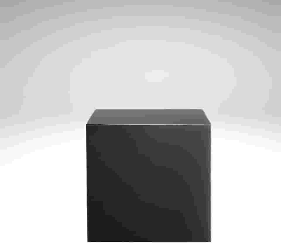 Cubo Tablado Para Lojas Vitrine Bases Para fotos 45x35x35cm Mdf Preto