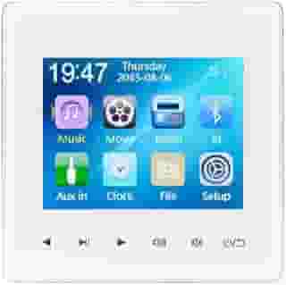 Amplificador Parede Bluetooth Rádio Usb Som Ambiente Comando por Voz Alexa 50w