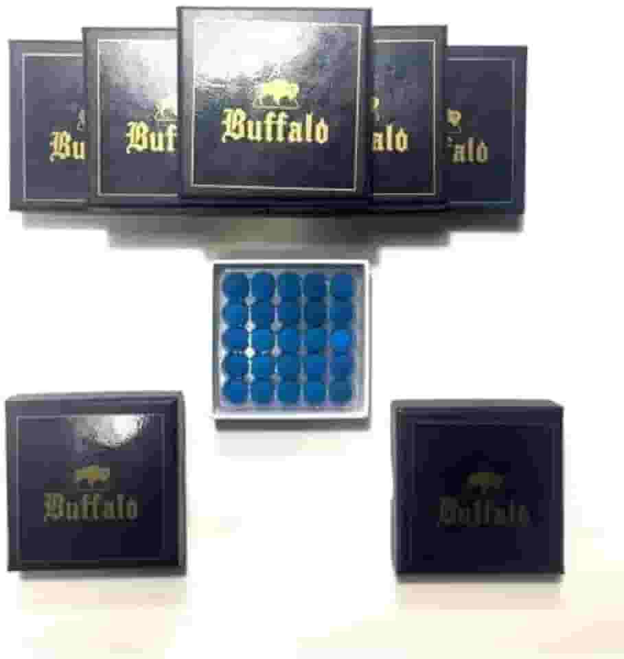 Caixa Sola Buffalo P/Taco Sinuca Bilhar 11mm C/ 50 Unidades