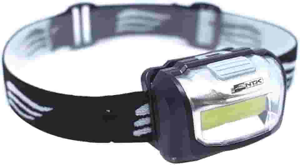 NTK, Lanterna de Cabeça, Cobb, Plástico ABS com LED 3W, 15 Metros Alcance, Camping/Aventura, Preto