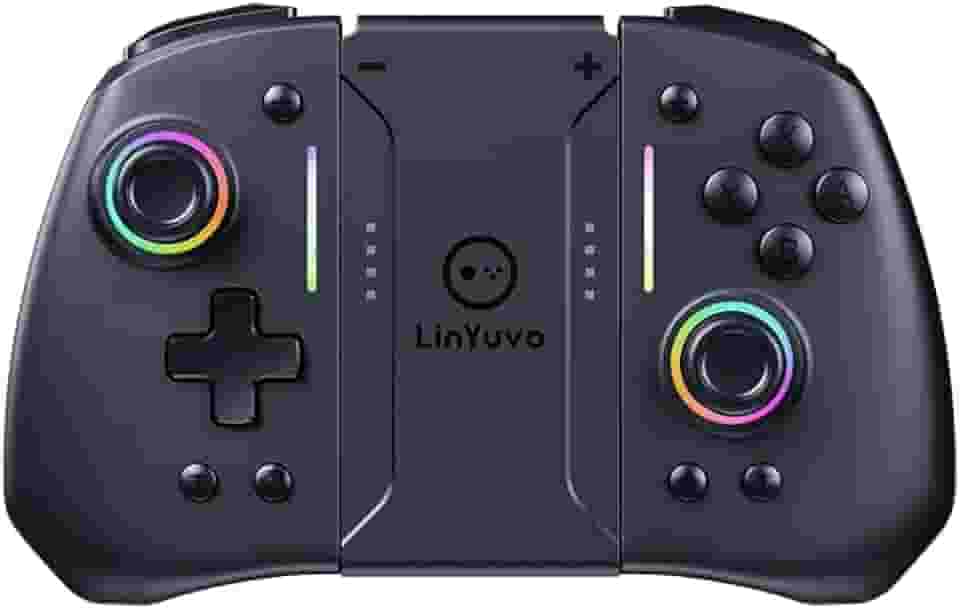 Controle sem Fio para Nintendo Switch/OLED Hall Effect Joystick 6-eixos, KS42 PLUS