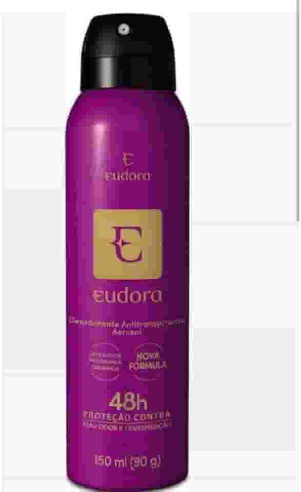 DESODORANTE ANTITRANSPIRANTE AEROSSOL EUDORA ROXO 150ML