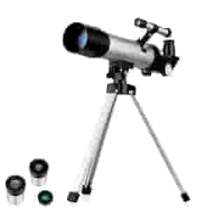 Telescópio Astronômico F36050 com Tripé, Portátil, Uso Profissional