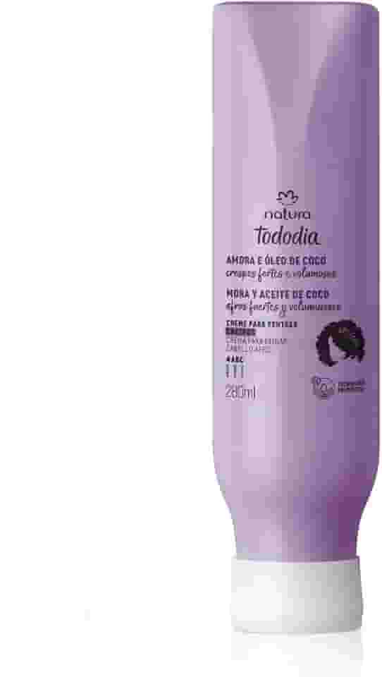 Creme para Pentear Crespos Tododia Amora e Óleo de Coco - 280 ml