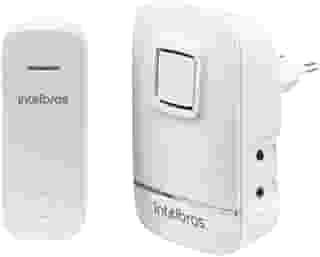 Campainha Sem Fio com Energia Cinética CIK 200 Branco Intelbras
