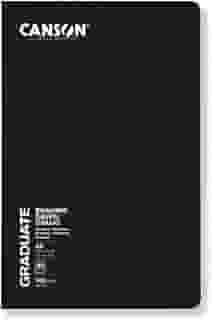 CANSON Graduate, Caderno Sketchbook Dessin A5 140g/m² 20fls 14,8x21cm