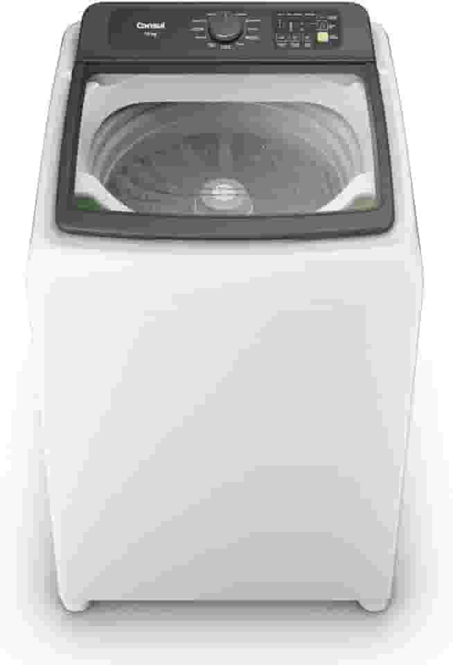 Máquina De Lavar Consul 15kg Com Modo Eco Branca CWN15AB - 127V