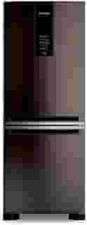 Refrigerador Brastemp 447 Litros Frost Free Inverse Black Inox BRE57FE – 127 Volts