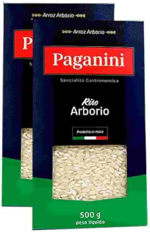 Kit 2X: Arroz Arbóreo Italiano Paganini 500g