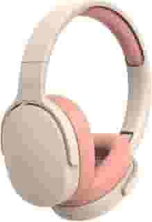 Fone de Ouvido Headphone Bluetooth 5.3 Sem fio TWS On-ear Leve Dobrável Fone Sem Fio Com Microfone Bateria de Longa Duração (Rose)