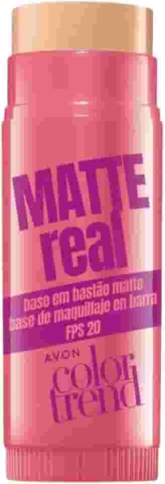 Base em Bastão Matte Real Avon Color Trend - Escolha a sua cor (COR NOVA 140Q)