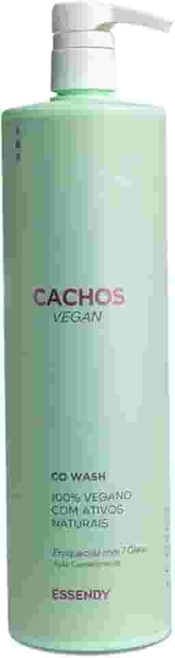Co Wash Cachos Vegan 1L – Limpeza Suave, Hidratação Profunda e Controle do Frizz – 100% Vegano, Livre de Sulfatos e Parabenos