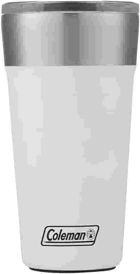 Copo Térmico com Tampa 600ml Branco Coleman