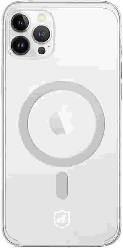 Gshield Capa Compatível com MagSafe para iPhone 13 Pro Max Case Magnética para Carregamento por Indução Capinha Antichoque, Anti Impacto - Transparente