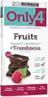 Chocolate 70% Cacau com Framboesa Sem Lactose Vegano Only4 70G